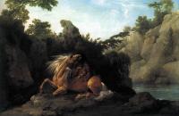 Stubbs, George - Lion Devouring A Horse